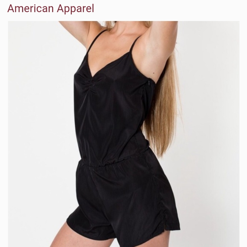 2for30💟Black American Apparel Romper